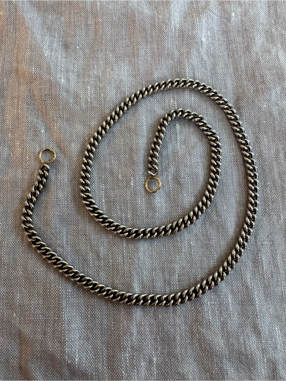 Marla Aaron Heavy Curb Chain - 18” - Picture 4 of 5